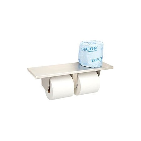 Bobrick Bobrick SurfaceMounted Multi Roll Tissue Dispenser w Shelf  B2840 B2840